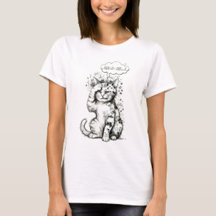 Camiseta "Confused Cat" T-shirt