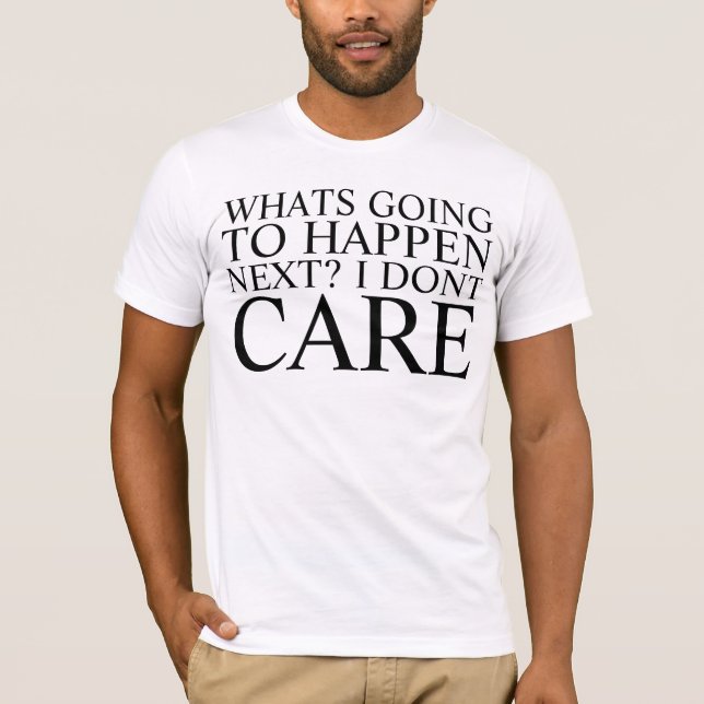 Camiseta confusión/apatía (Anverso)