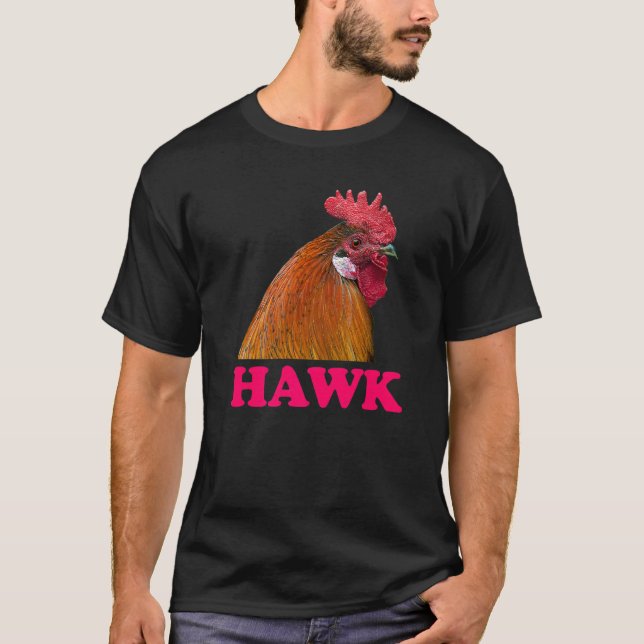Camiseta Confusión De Halcón Pollo Confusión Meme Humor Adu (Anverso)