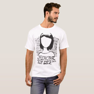 Camiseta Confusión de la división de la alegría en ella