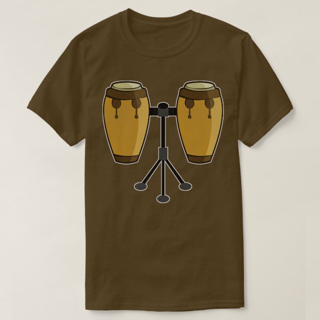 Camiseta Conga Drums (Diseño del anverso)