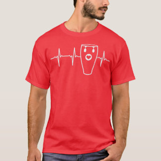 Camiseta Conga Heartbeat ECG Gift