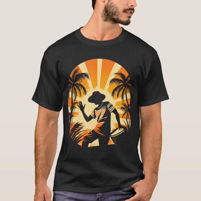 Camiseta Conga Player Conguero Tumbadora Congas Drum (Anverso)
