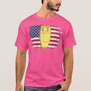 Camiseta Conga Vintage Con Bandera Estadounidense - Para Or