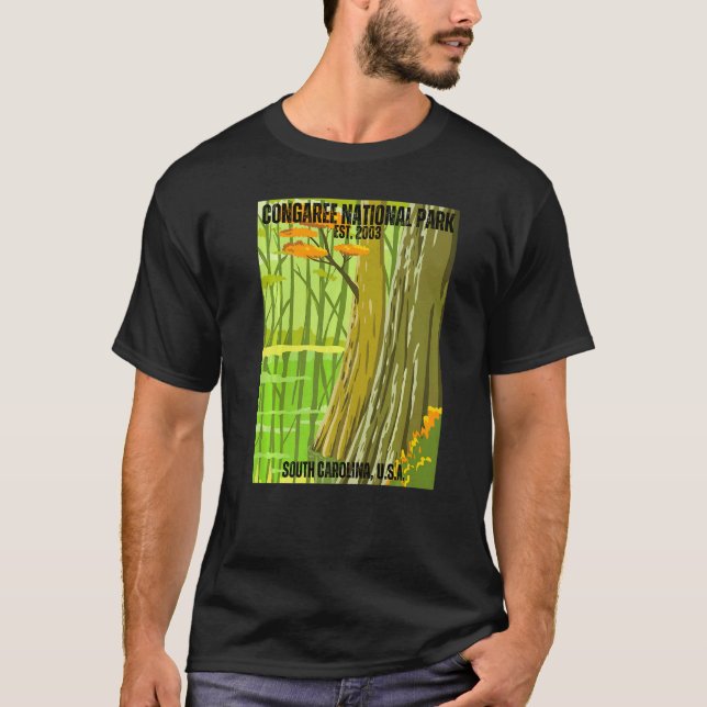 Camiseta Congaree National Park South Carolina State Souven (Anverso)