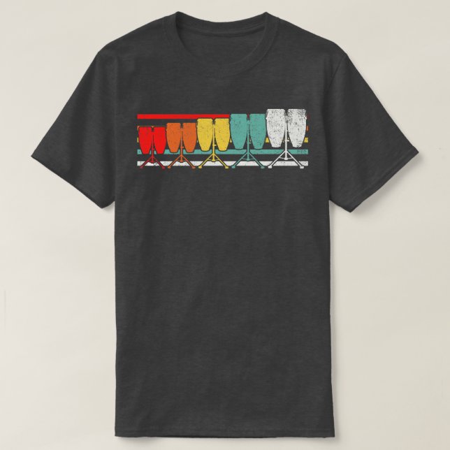 Camiseta Congas Conga Drum (Diseño del anverso)