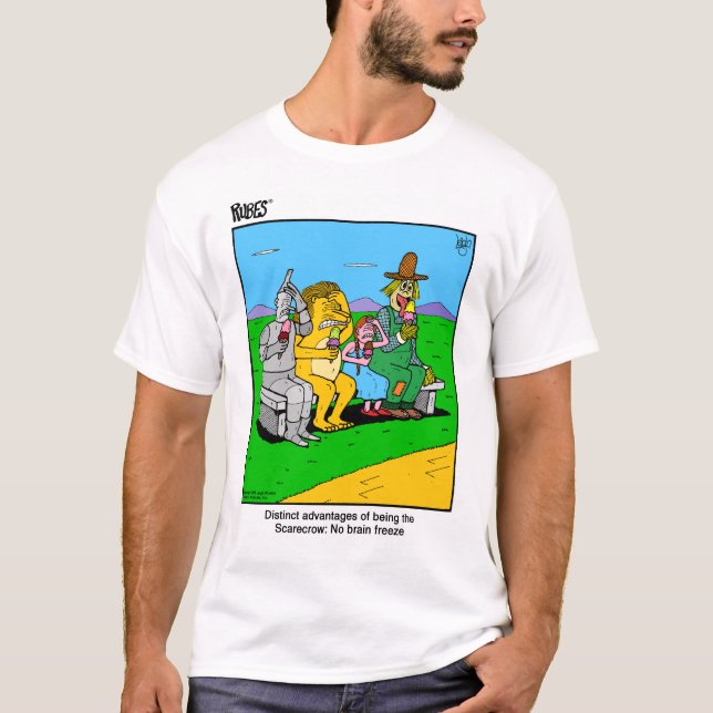 Camiseta ¡Congelación cerebral! (Anverso)