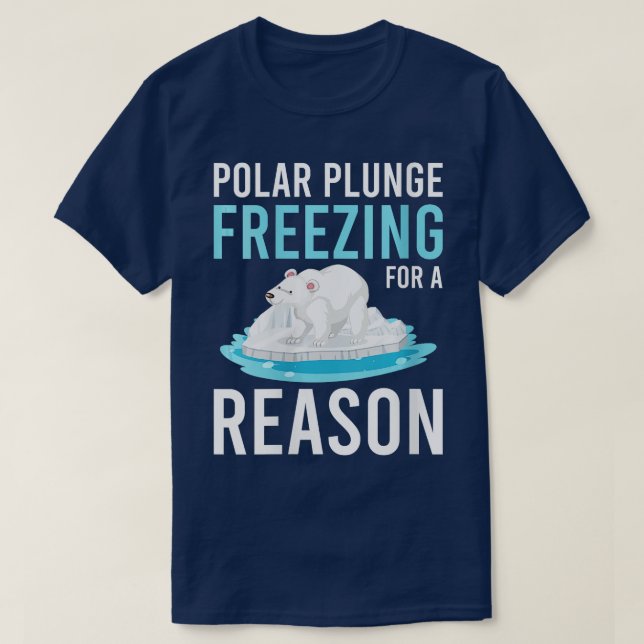 Camiseta Congelación De La Caída Polar Por Una Razón VNeck (Diseño del anverso)