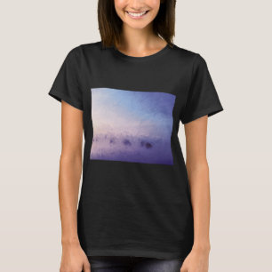 Camiseta congelada del lago