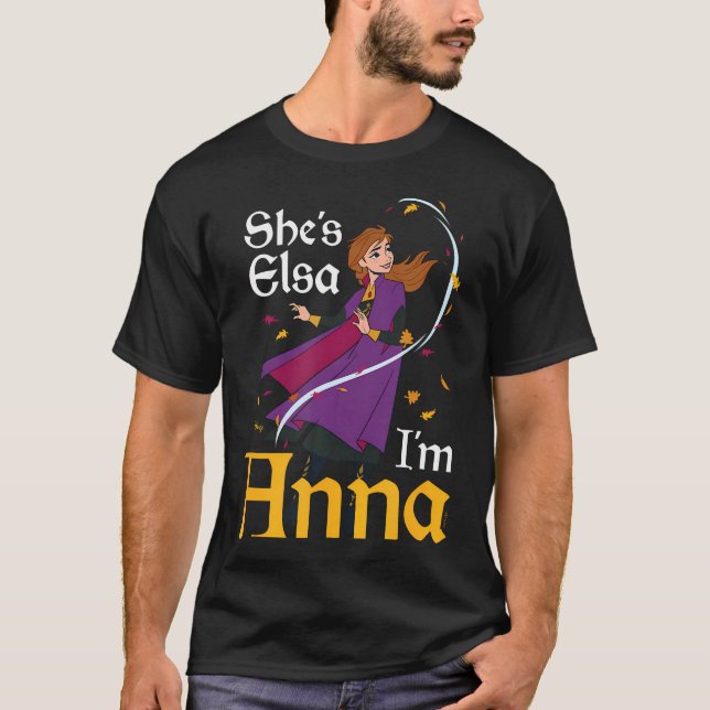 Camiseta Congelada - Es Elsa I'M Anna (Anverso)