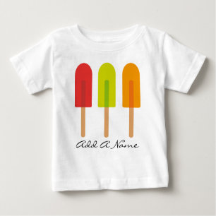 Camiseta congelada personalizada de los niños de