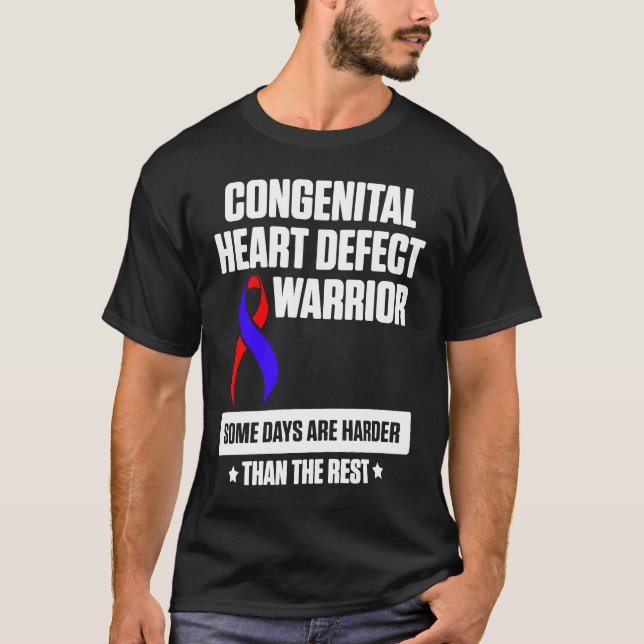 Camiseta Congenital Heart Disease Defect Survivor Harder CH (Anverso)