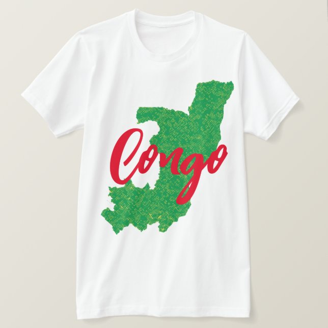 Camiseta Congo (Anverso del diseño)