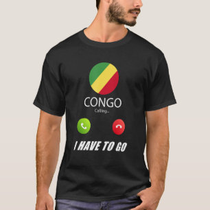 Camiseta Congo: El recuerdo de la bandera del Congo que el