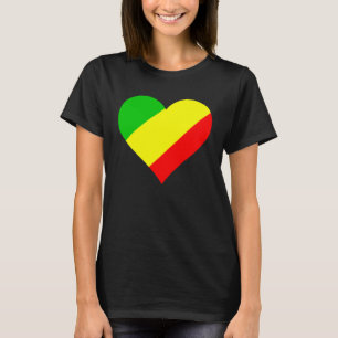 Camiseta Congo: La bandera del Congo ama al Congo