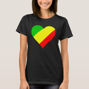 Camiseta Congo: La bandera del Congo ama al Congo