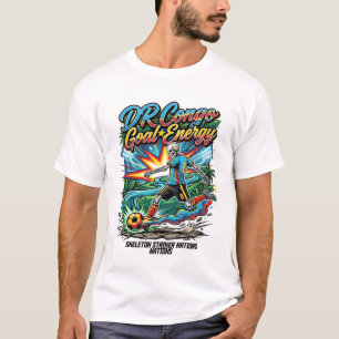 Camiseta Congo RD Energía de Gol Esqueleto Delantero Nacion
