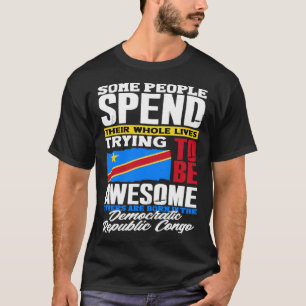 Camiseta Congoleño RD Congo Bandera Congoleña Cita