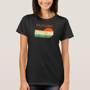 Camiseta Congresista, futuro congresista Raglan
