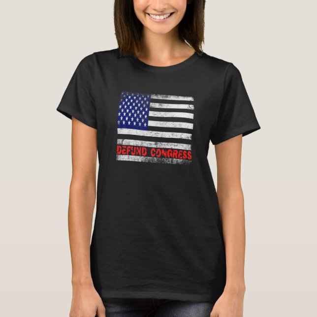 Camiseta Congreso de Defensa de la Bandera Estadounidense P (Anverso)