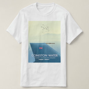 Camiseta Coniston Water, distrito de los lagos, Inglaterra