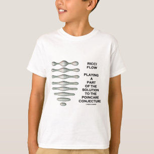 Camiseta Conjetura de Poincaré de la solución del flujo d