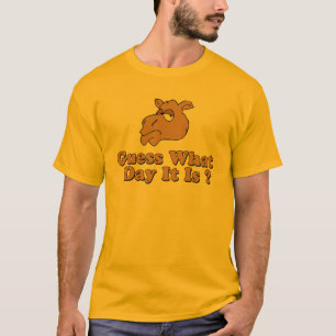 Camiseta conjetura qué día él él
