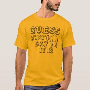 Camiseta Conjetura qué día es (día de chepa) - camello