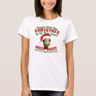 Camiseta conjeture qué navidad del día es en este año