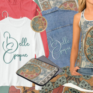Camiseta Conjunto Belle Epoque art nouveau grasset con