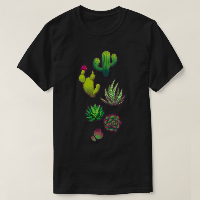 Camiseta Conjunto Cactus (Diseño del anverso)