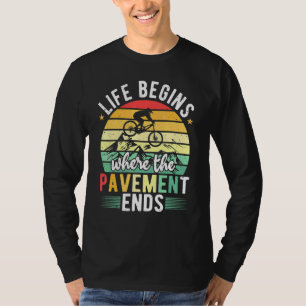 Camiseta Conjunto de bicicleta de montaña cuesta abajo La v