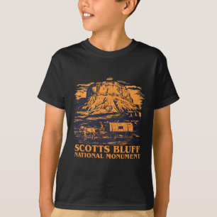 Camiseta Conjunto de carreta de caballos del Monumento Naci
