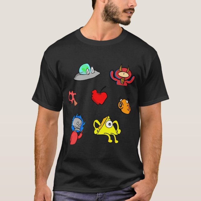 Camiseta Conjunto de cosas raras (Anverso)