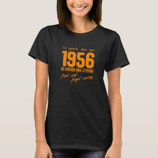 Camiseta Conjunto de cumpleaños Vintage 1061 Nacido en 1956