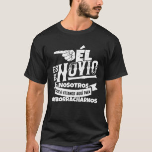 Camiseta Conjunto de Despedida de Soltero Español de 3 23 É