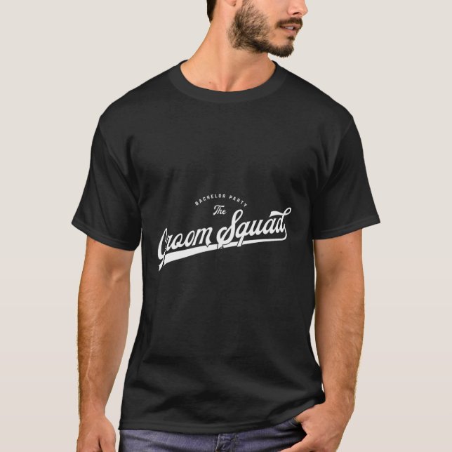 Camiseta Conjunto de Despedida de Soltero Estilo Béisbol El (Anverso)