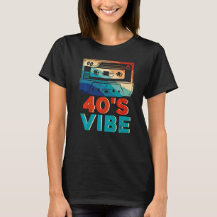 Camiseta Conjunto de fiesta con disfraz estético retro ambi