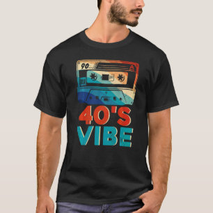 Camiseta Conjunto de fiesta con disfraz estético retro ambi