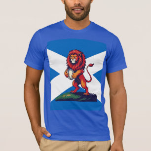 Camiseta Conjunto de León Rampante Ante el Saltire
