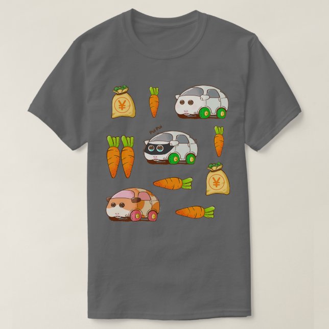 Camiseta conjunto de pegatinas de pui molcar (Diseño del anverso)