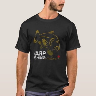 Camiseta Conjunto de pesca de carpas Carpfishing Adicto a B