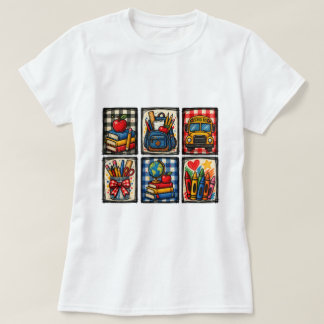 Camiseta Conjunto de Regreso a Clases para Maestros en el A