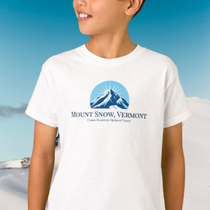Camiseta Conjunto de resort de esquí Mount Snow Vermont par