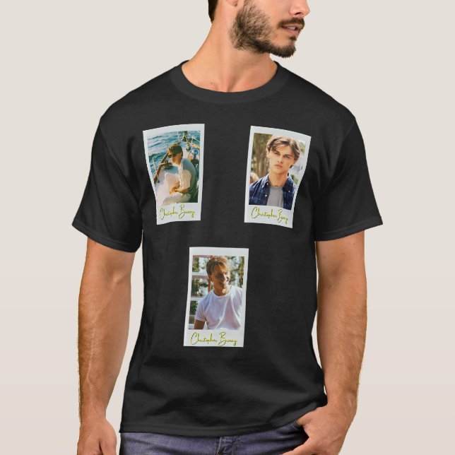 Camiseta Conjunto de Stickers de Christopher Briney /  (Anverso)