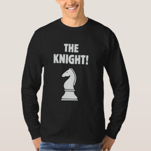 Camiseta Conjunto de tablero de ajedrez y pieza de ajedrez