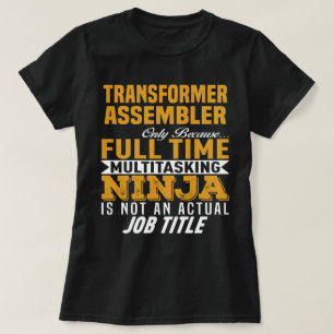 Camiseta Conjunto de transformadores
