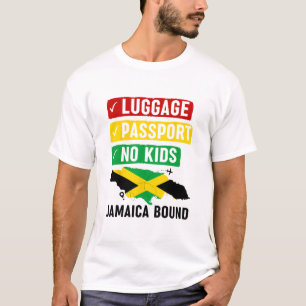 Camiseta Conjunto de viaje de vacaciones jamaicano a Jamaic