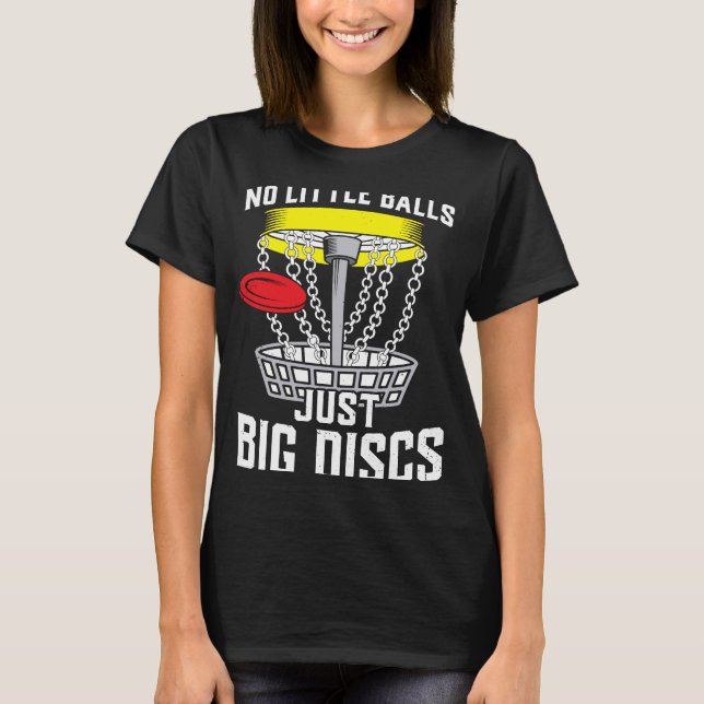 Camiseta Conjunto Divertido de Golf con Disco (Anverso)
