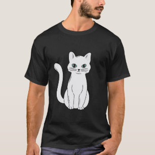 Camiseta Conjunto para gato blanco Main Coon para gatos ama